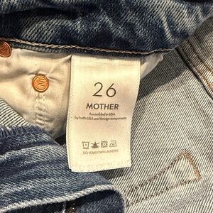 MOTHER Indigo Denim Jeans

The Dodger Skimp Cuff  size 26
